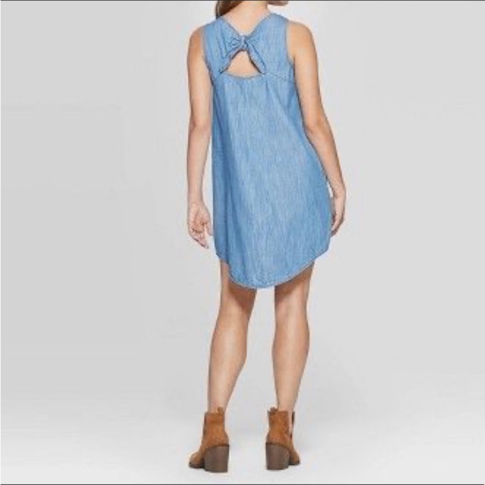 UNIVERSAL THREADS Target Denim Chambray Sleeveless Tank Dress SIZE Medium